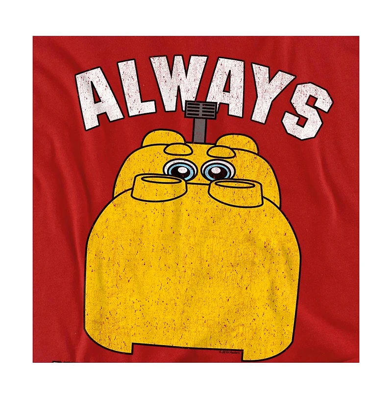 Logovision Men's Hungry Hippos Always T Shirt