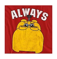 Logovision Men's Hungry Hippos Always T Shirt