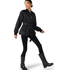 Steve Madden Women's Eryn Long Sleeve Belted Jacket
