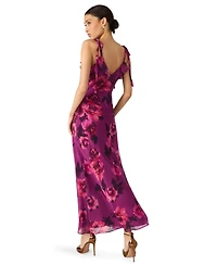 Steve Madden Women's Adalina V-Neck Midi Dress