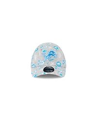 New Era Baby Boys and Girls Gray Detroit Lions Animal 9TWENTY Adjustable Hat