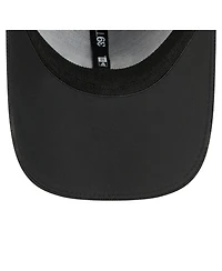 New Era Men's Black Orleans Saints Visor Hit 39THIRTY Flex Hat