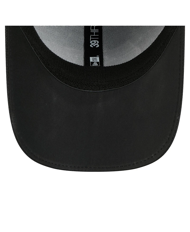 New Era Men's College Navy Seattle Seahawks Visor Hit 39THIRTY Flex Hat