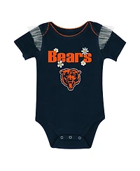 Outerstuff Baby Girls Chicago Bears My Team Rocks Bodysuit and Skirt Set