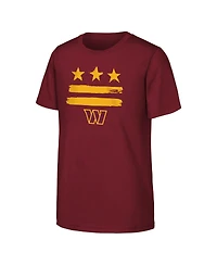 Outerstuff Big Boys and Girls Burgundy Washington Commanders Team Spirit T-Shirt