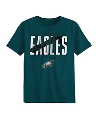 Outerstuff Preschool Midnight Green Philadelphia Eagles Posterize T-Shirt
