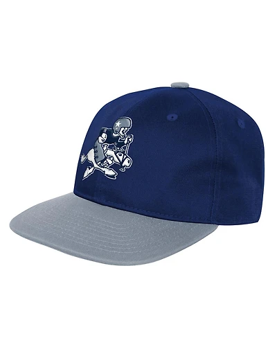 Outerstuff Big Boys and Girls Navy Dallas Cowboys True Retro Deadstock Snapback Hat