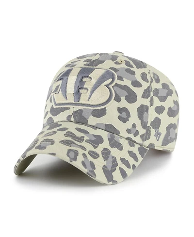 '47 Brand Women's Gray Cincinnati Bengals Bagheera Clean Up Adjustable Hat