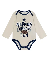 Outerstuff Baby Boys and Girls 3-Piece Dallas Cowboys Little Champ Set