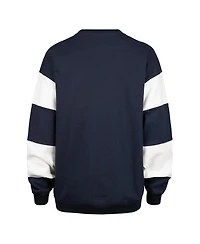 '47 Brand Women's Deep Sea Blue Seattle Kraken Eephus Barred Pullover Sweatshirt