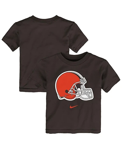 Nike Toddler Brown Cleveland Browns Primary Logo T-Shirt