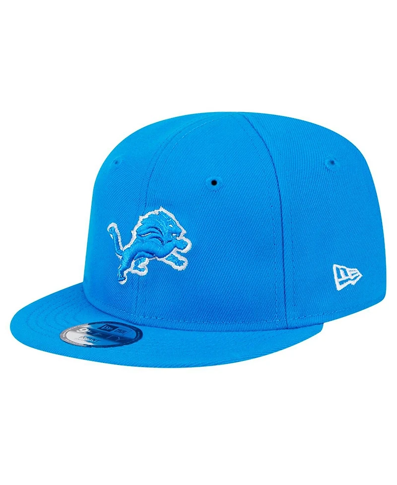 New Era Baby Boys and Girls Blue Detroit Lions My 1st 9FIFTY Adjustable Hat