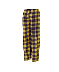 Concepts Sport Women's Purple, Gold Minnesota Vikings Avondale T-Shirt Pants Flannel Pj Set