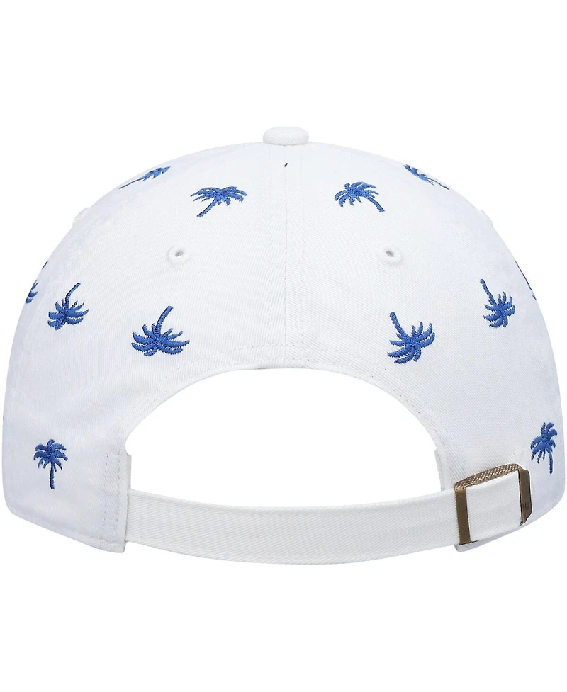 '47 Brand Women's White Los Angeles Rams Confetti Clean Up Adjustable Hat