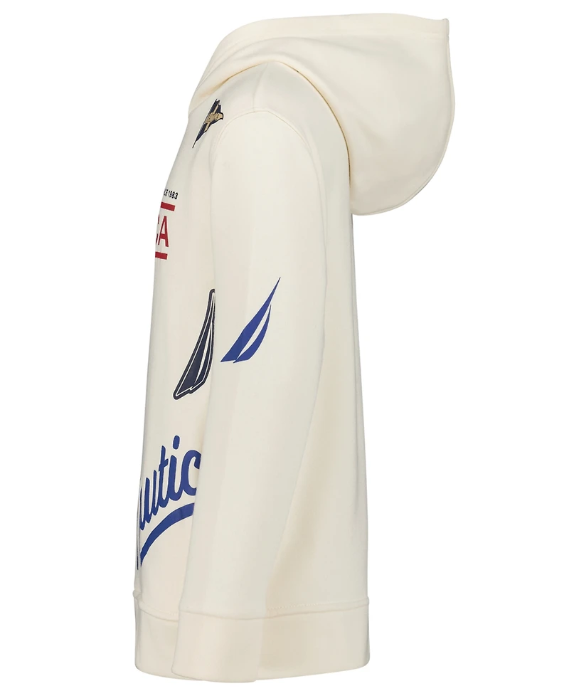 Nautica Boys 8-20 Playful Print Pullover Hoodie