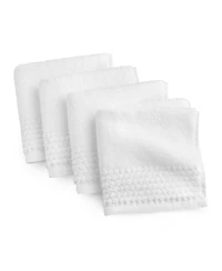 The Bath House Cotton 4-Pack Washcloth Set, 13" x