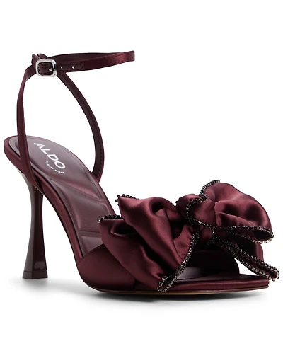 Aldo Women's Tinsel Two-Piece Square Toe Dress Sandals
