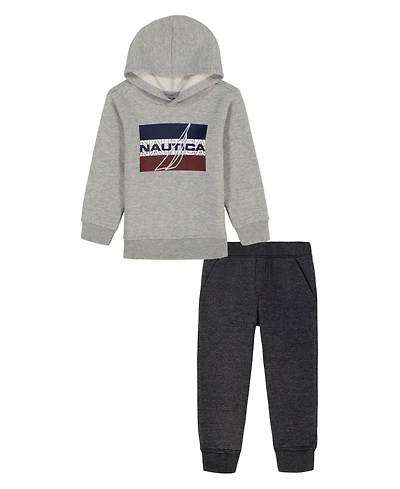 Nautica Boys 2T-7 2-Piece Hoodie and Joggers Set