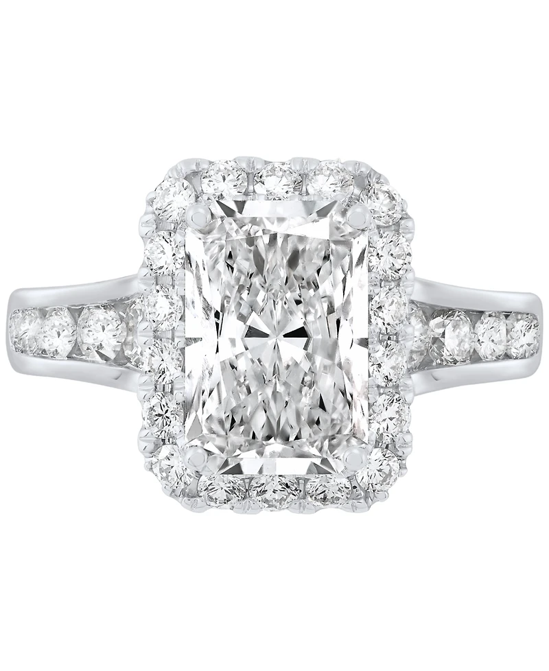 Grown With Love Igi Certified Lab Grown Diamond Ring (4 ct.t.w.) in 14k White Gold