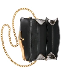 Donna Karan New York Women's Malverne Metallic Croco String Wallet