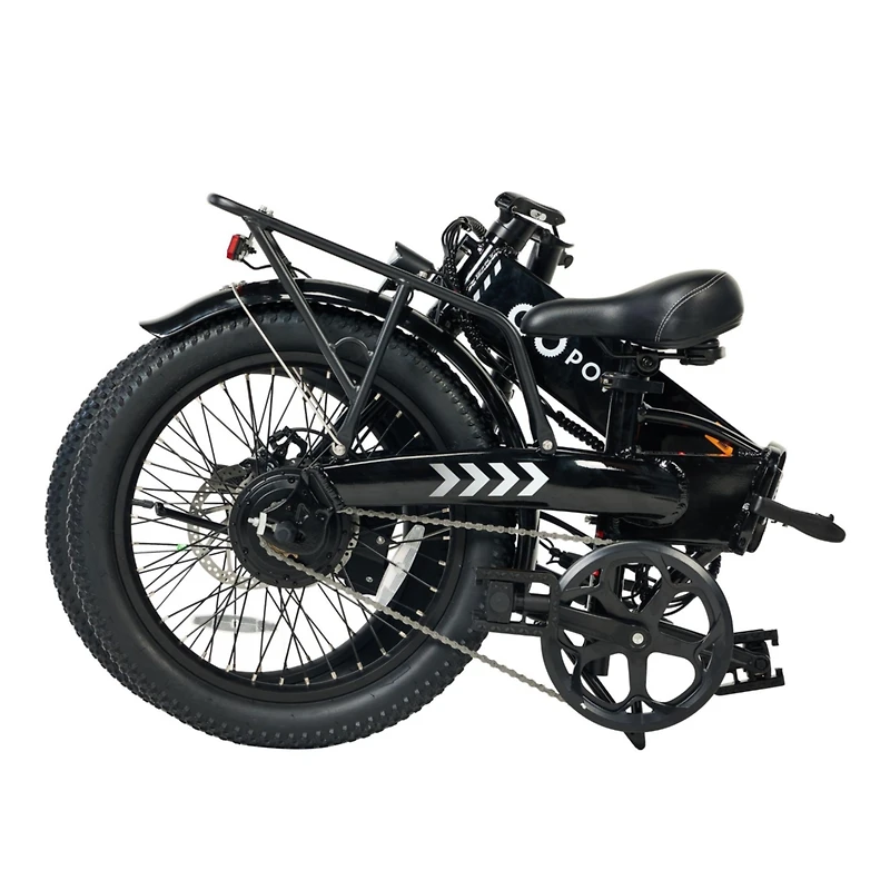 GoPowerBike GoVolt Folding Electric Bike for Adults | 20" Tires | 500W Motor | 45+ Mile Range | 20mph Top Speed | Class 1 & 2 eBike