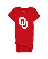 Wes & Willy Baby Boys and Girls Oklahoma Sooners 3-Pack Bodysuit Set