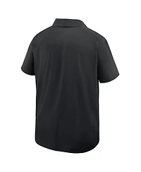 Nike Men's Black Appalachian State Mountaineers 2025 Sideline Dri-fit Polo Shirt