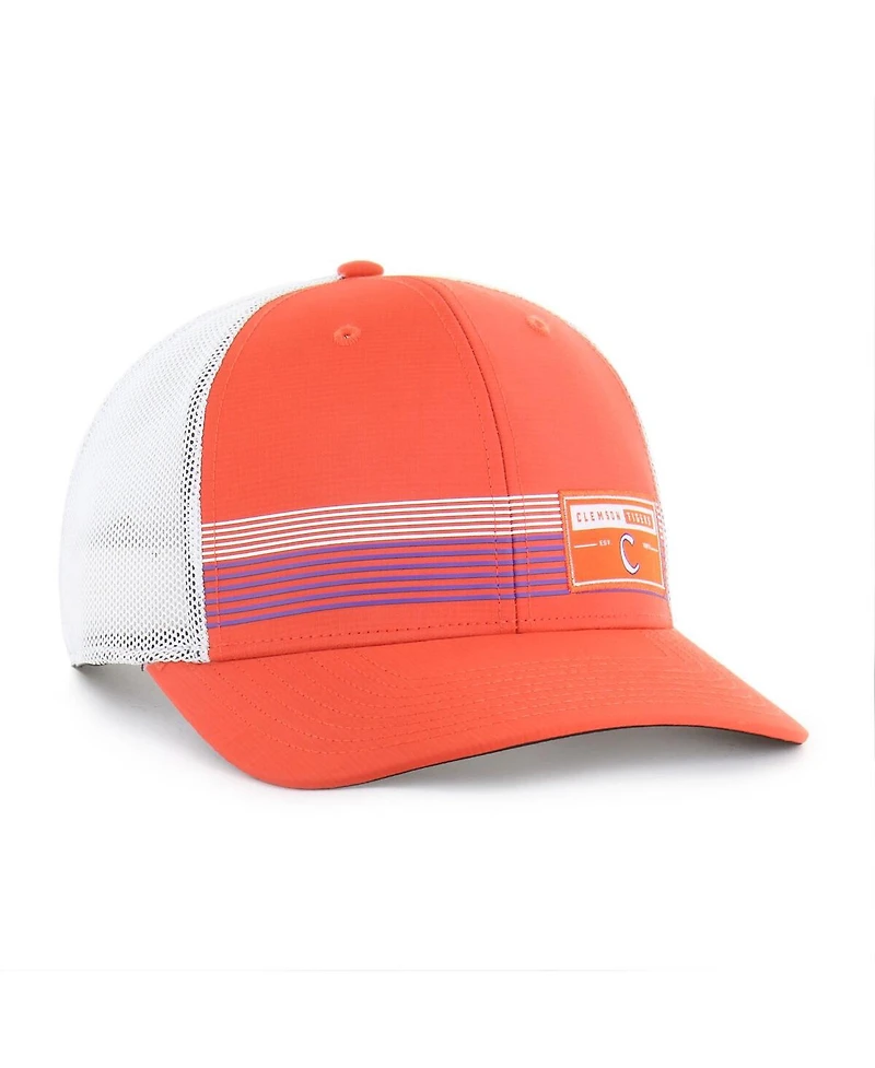 '47 Brand Men's Orange Clemson Tigers Rangefinder Brrr Trucker Adjustable Hat
