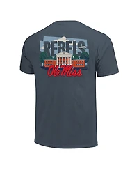 Image One Men's and Women's Navy Ole Miss Rebels Hyper Local Lyceum T-Shirt