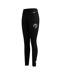 Pro Standard Women's Black Minnesota Timberwolves Paint the City Tri-Blend Jersey Leggings