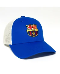 1863FC Men's Royal Barcelona Washed Trucker Adjustable Hat