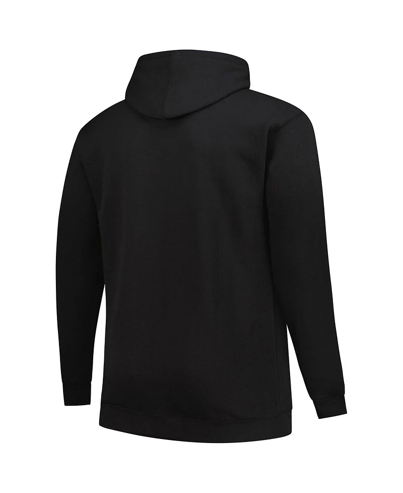 Fanatics Men's Black Chicago Bears Big Tall Chip Shot Hoodie