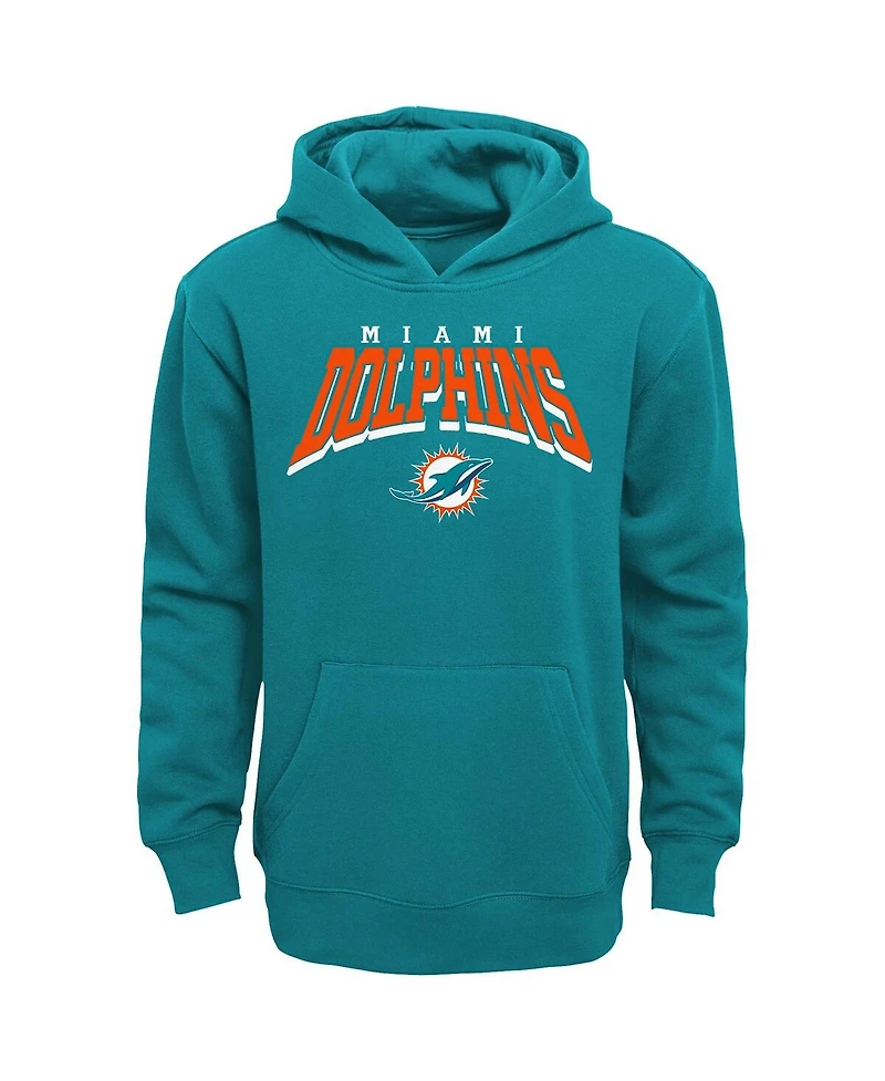 Outerstuff Toddler Miami Dolphins Dynamic Duo Fleece Pullover Hoodie and Sweatpants Set