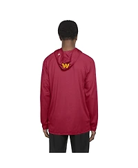 New Era Men's Burgundy Washington Commanders Functional Fandom Hoodie
