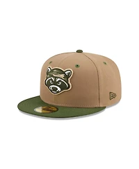New Era Men's Tan Hudson Valley Renegades Theme Nights 59FIFTY Fitted Hat