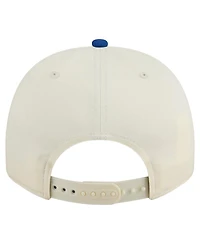 New Era Men's Cream/Royal Kentucky Wildcats Vintage Chainstitch 9FIFTY A-Frame Snapback Hat