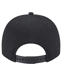 New Era Men's Black Clemson Tigers Vintage Chainstitch 9FIFTY A-Frame Snapback Hat