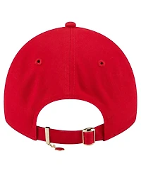 New Era Women's Red Philadelphia Phillies Ornament 9TWENTY Adjustable Hat