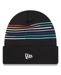 New Era Men's Black Las Vegas Raiders 2025 Nfl Crucial Catch Cuffed Knit Hat