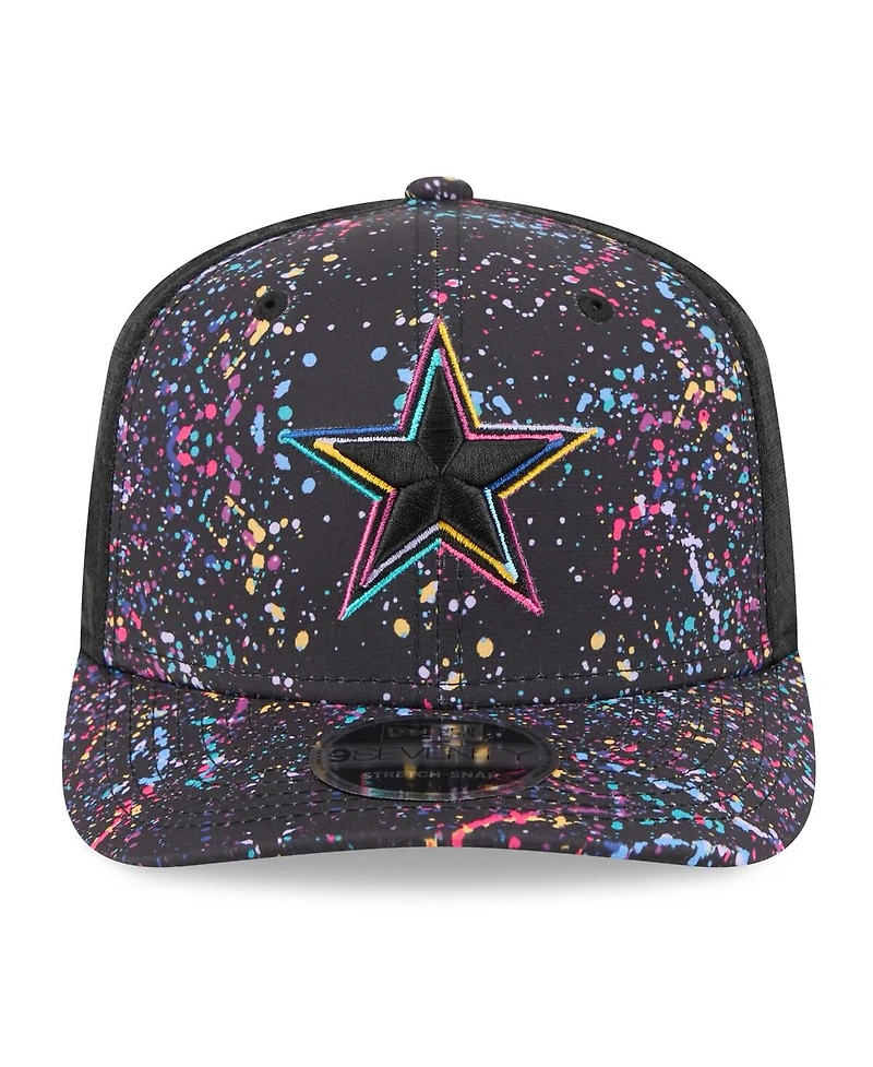 New Era Men's Black Dallas Cowboys 2025 Nfl Crucial Catch 9SEVENTY Adjustable Hat