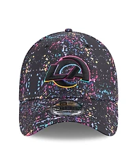 New Era Men's Black Los Angeles Rams 2025 Nfl Crucial Catch 39THIRTY Flex Hat
