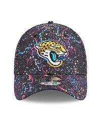 New Era Men's Black Jacksonville Jaguars 2025 Nfl Crucial Catch 39THIRTY Flex Hat