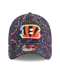 New Era Men's Black Cincinnati Bengals 2025 Nfl Crucial Catch 39THIRTY Flex Hat