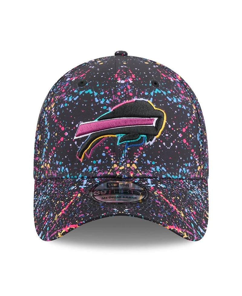 New Era Men's Black Buffalo Bills 2025 Nfl Crucial Catch 39THIRTY Flex Hat