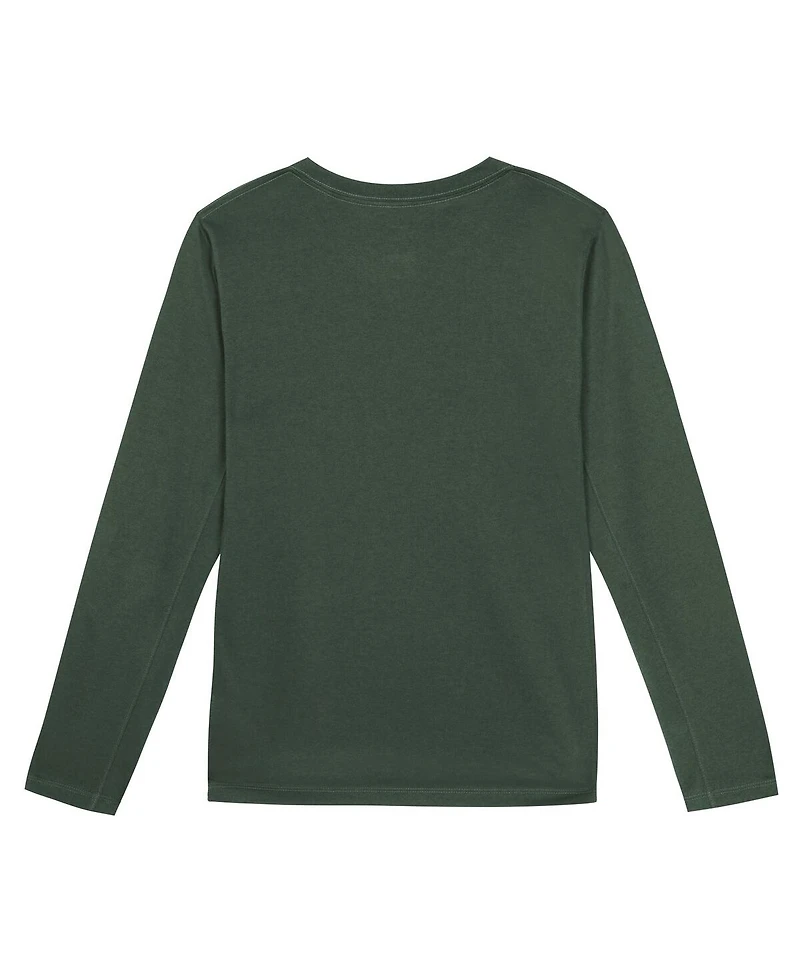 Nike Preschool Green Bay Packers Primetime Legend Icon Long Sleeve Performance T-Shirt
