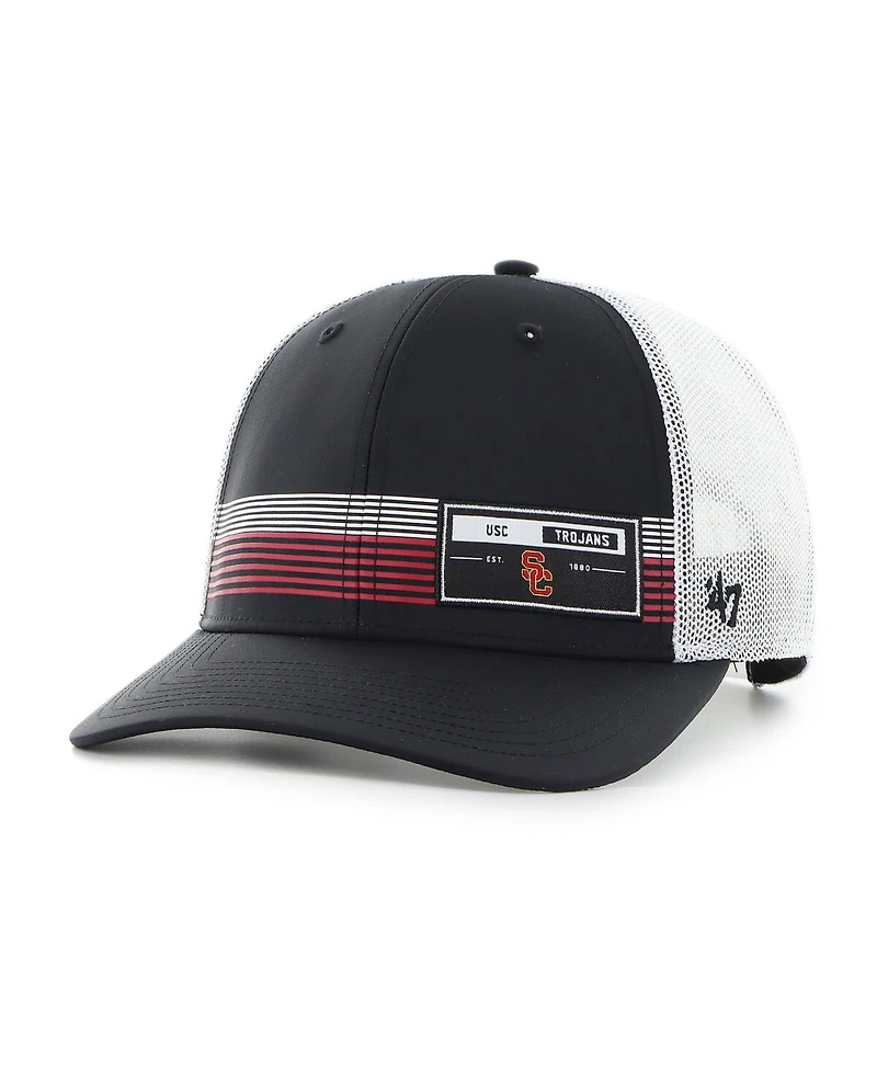 '47 Brand Men's Black Usc Trojans Rangefinder Brrr Trucker Adjustable Hat