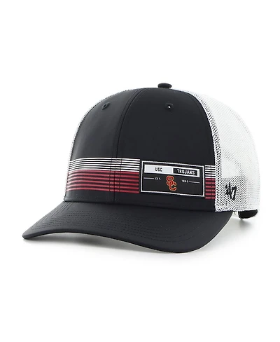 '47 Brand Men's Black Usc Trojans Rangefinder Brrr Trucker Adjustable Hat