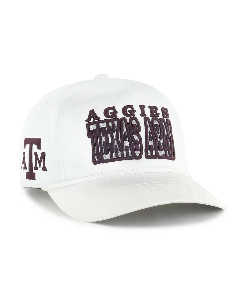 '47 Brand Women's White Texas A&M Aggies Outspoken Hitch Adjustable Hat