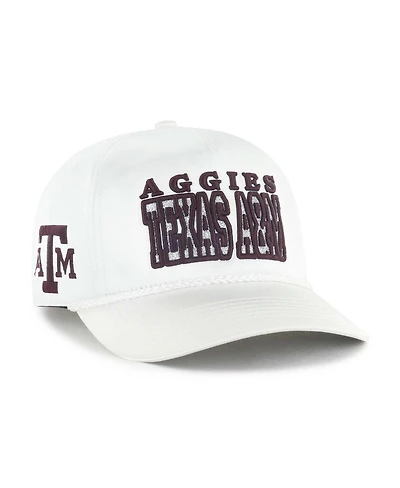 '47 Brand Women's White Texas A&M Aggies Outspoken Hitch Adjustable Hat