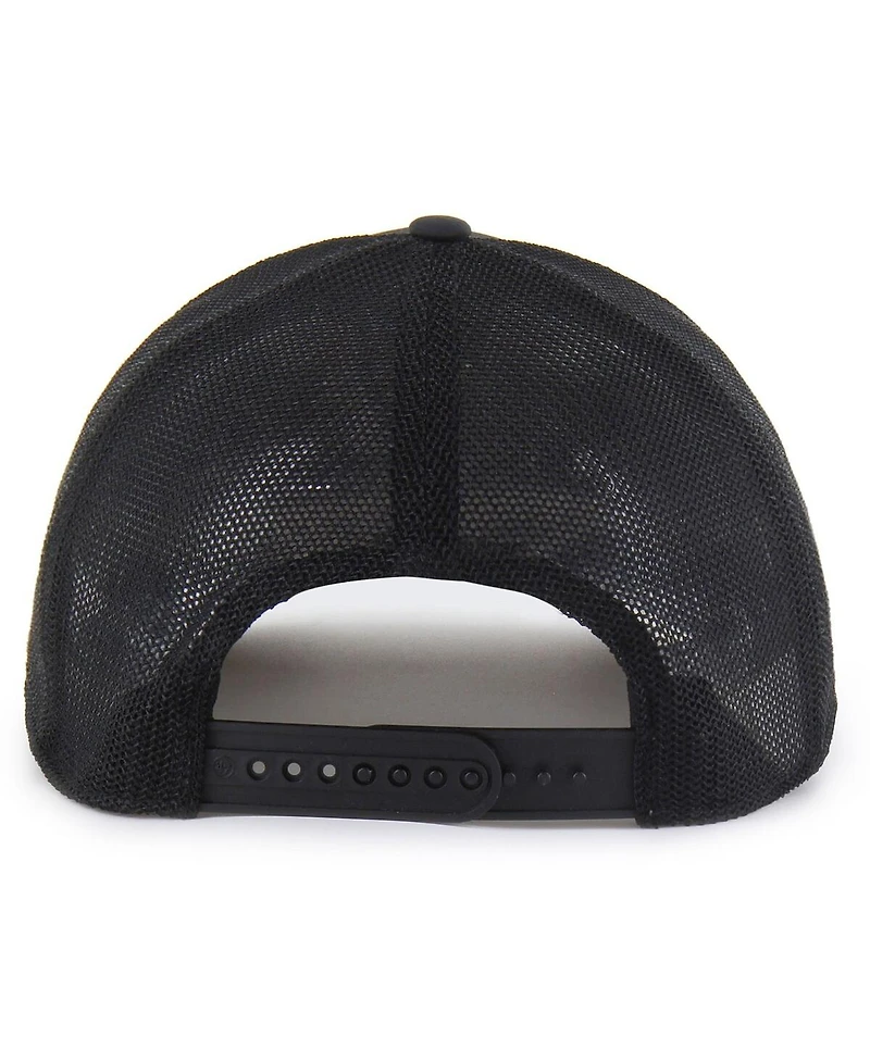 '47 Brand Men's Black Florida State Seminoles Rangefinder Brrr Trucker Adjustable Hat